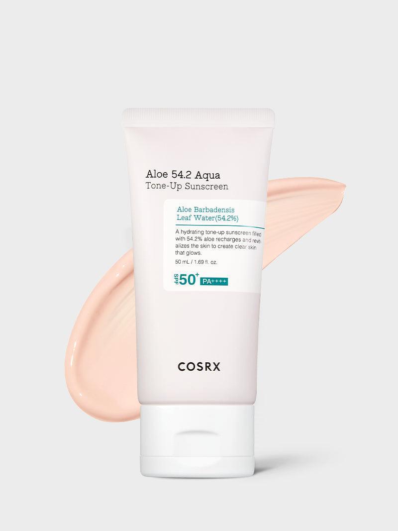 Aloe 54.2 Aqua Tone-up Sunscreen SPF 50+ PA++++ [EYGCX]